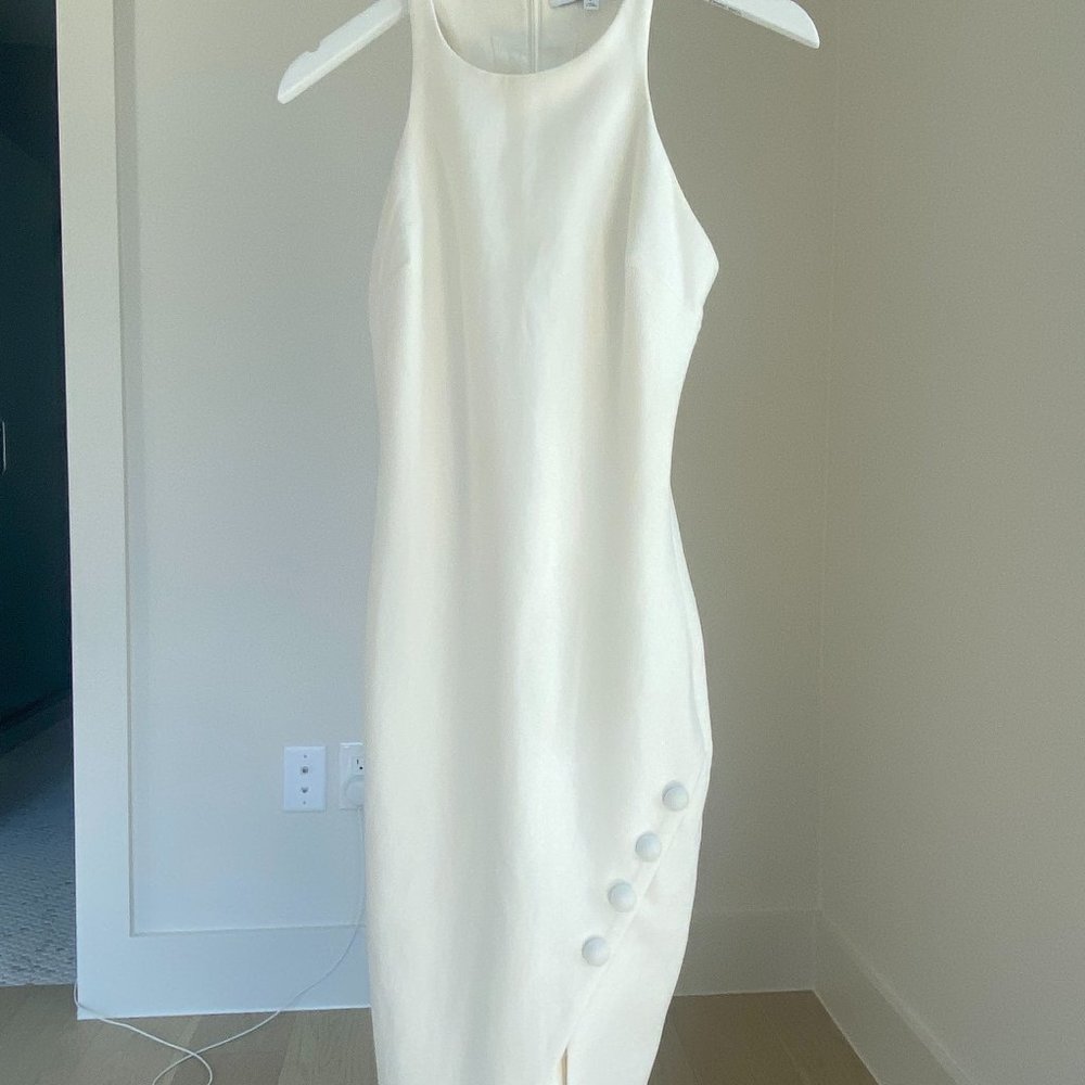 NWOT Elizabeth and James 'Sophia' Button Slit Dress, Sz 2
